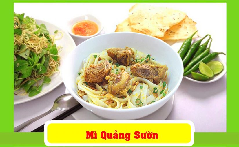 Mì Quảng Sườn